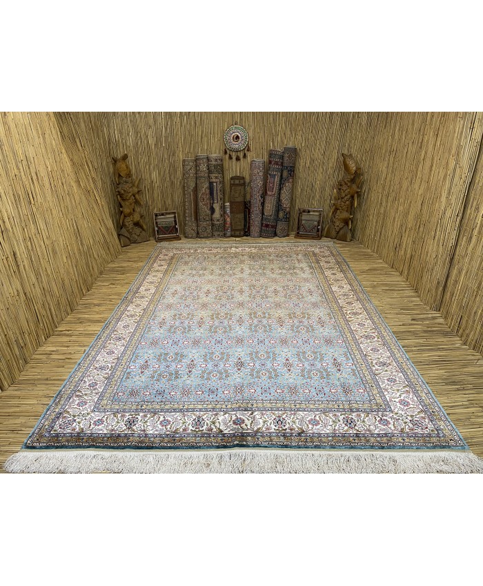 Handmade Turkish Kayseri Original Silk Carpet  – FREE SHIPPING..!